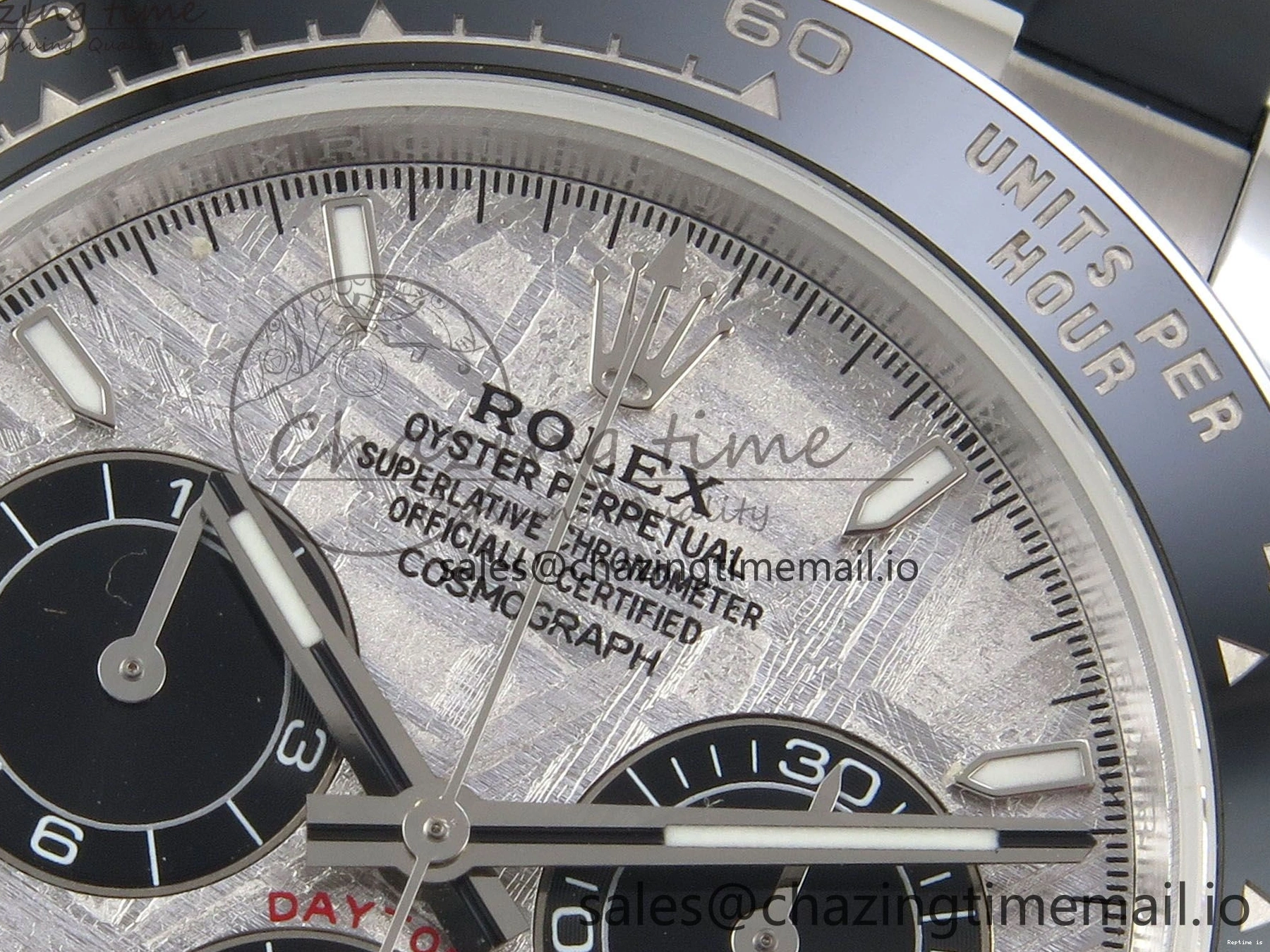 1223 UrbanStyle Daytona 126519 Gain Weight SWF 1:1 Best Edition Meteorite Dial Sticks Markers on Oysterflex Strap SH 153